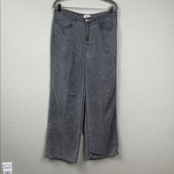 New L’Agence Alicent High Rise Wide Leg Jeans Solace Gray Lightweight Sz 30 - Picture 5 of 14